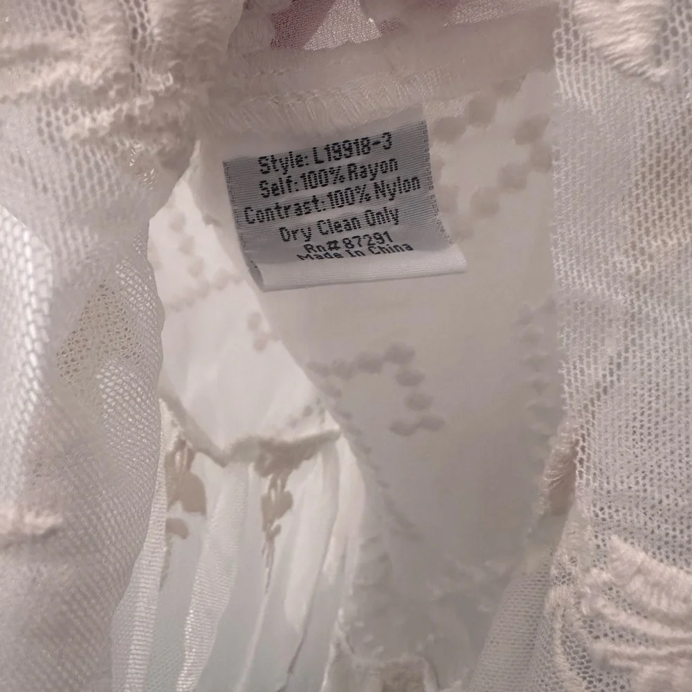 Johnny Was lace Blouse M - Picture 4 of 6